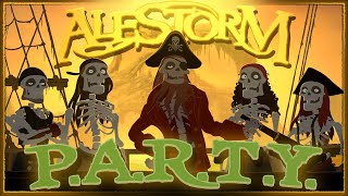 ALESTORM  PARTY Official Video  Napalm Records [upl. by Ciprian593]