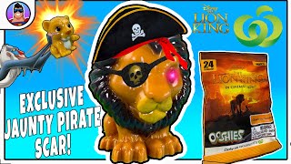 Woolworths Disney LION KING OOSHIES  20 Pack Opening Rare MYSTICAL Pirate Ooshie hunt [upl. by Eilitan]