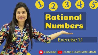 Ex 11 New Book Class 8 Maths  Chapter 1  Rational Numbers  NCERT [upl. by Helfant]