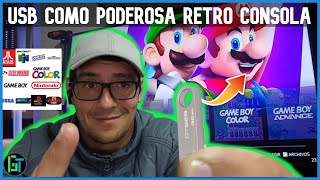 🎮Convierte una USB en una Consola Retro de Videojuegos Muy Facil😎😎 [upl. by Andie]