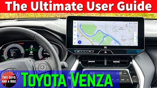 2023 Toyota Venza  The Ultimate Screens Buttons and Settings User Guide [upl. by Pernas974]