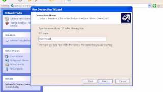 How to Create a Dial Up Connection in Windows XP [upl. by Benyamin]