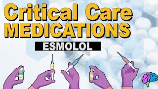 Esmolol  Critical Care Medications [upl. by Nylatsirhc]