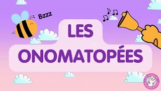 Les onomatopées  Apprendre les mots en chantant  Professeur Baba [upl. by Naynek960]