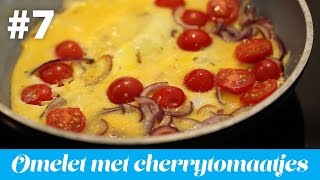 7  Omelet met cherrytomaatjes  Receptenvideo Cure4Life [upl. by Natanoy]