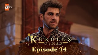 Kurulus Osman Urdu I Season 5  Episode 14 [upl. by Kirre542]