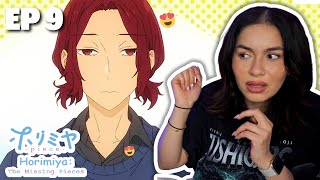 CREEPY SENSEI 🤢│Horimiya The Missing Pieces Episode 9 Reaction [upl. by Sucramaj]