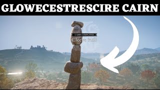 Glowecestrescire Cairn Hill Rock Puzzle Stack Cleeve Hill Assassins Creed Valhalla AC Valhalla [upl. by Nelan]