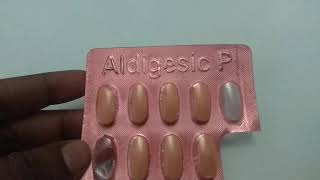 Aldigesic P Tablet  Aceclofenac And Paracetamol Tablet  दर्द कि दवाई [upl. by Akinas]