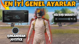 EN İYİ GENEL AYARLAR  IŞIK HIZI JOYSTİCK  HIZLI OYNAMA VE REFLEX ATMA GARANTİLİ ❗️PubgMobile [upl. by Arrak]