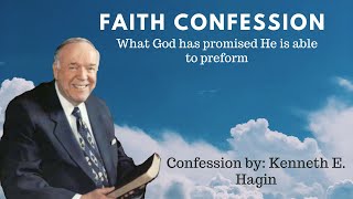 Faith Confession In Gods ability By Kenneth E Hagin [upl. by Flip651]