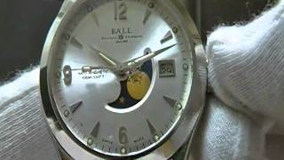 Ball Engineer Master II Ohio Moonphase Watch Video From About Time Watch Company [upl. by Halland]