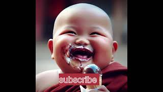 Little so cute monk 😘❤️ cutemoments cute trending subscribe [upl. by Rett]