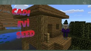 Minecraftta nasıl cadı evi bulmanın en KOLAY yolu 😈😈😈 [upl. by Jo]