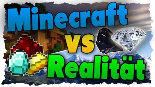 MINECRAFT vs REALITÄT [upl. by Kelvin]