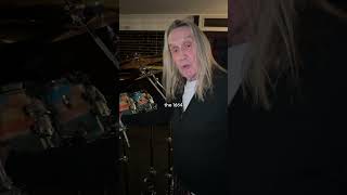 Nicko McBrain Custom Drum Set 🤯 ironmaiden royalmarines mountbatten [upl. by Htnnek]