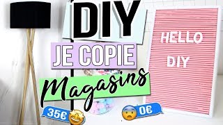 DIY DECO ┋ JE COPIE LES MAGASINS DE DECO  FACILE PR CHAMBRE FRANCAIS [upl. by Oiredised589]