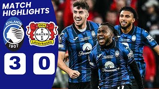 Atalanta vs Leverkusen HIGHLIGHTS 30 Ademola Lookman GOALS vs Leverkusen [upl. by Pearson]