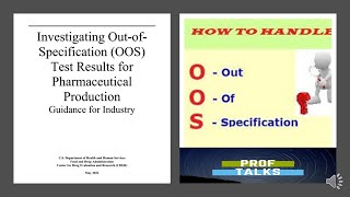 Revised Out of Specification OOS Guidance  USFDA Guidance  OOS Guidance May 2022 [upl. by Eillim]