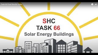 IEA SHC Task 66 quotSolar Energy Buildingsquot  Final Results [upl. by Nodababus]