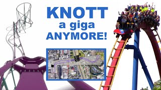 Knotts Berry Farm Giga Coaster CANCELLED New BampM Mini Hyper Plans Discovered [upl. by Arocahs]