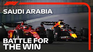 Max Verstappen And Charles Leclercs Fight For The Win  2022 Saudi Arabian Grand Prix [upl. by Anifares]