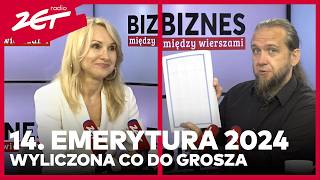 14 emerytura 2024 Którzy seniorzy dostaną a którzy są „za bogaci” biznesmiedzywierszami [upl. by Jessi]