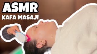 ASMR KAFA MASAJI YAPTIRDIM RAHATLATICI VİDEO I HEAD SPA ASMR [upl. by Rici]