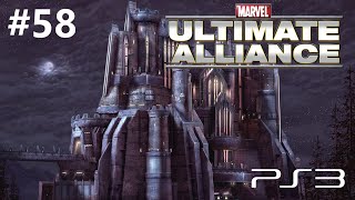 Marvel Ultimate Alliance PS3  Walkthrough Part 58 Castle Doom  Dark Heroes Fight [upl. by Henryk166]