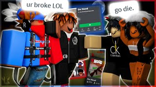 so i became a RICH roblox gangster they got mad [upl. by Kym]