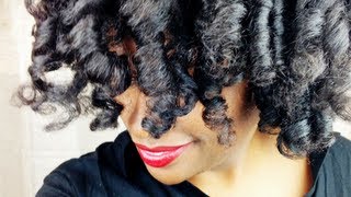 37 My First Perm Rod Set  Natural Hair [upl. by Lotta]