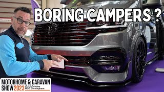 Best Campervan Exploring Varieties at the Motorhome and Caravan Show 2023 [upl. by Soneson7]