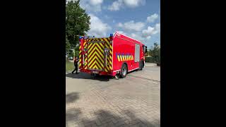 Tankwagen brandweer hoofdpost Brugge brandweer zone1 brandweerwagen [upl. by Dnyletak550]