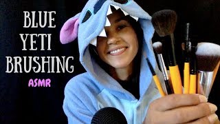 ASMR Mic Brushing With amp Without Pop Filter  Brushing Tapping Crinkling No Talking [upl. by Ziom]