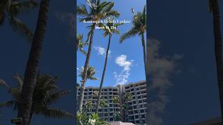 🌞Kaanapali Beach Update in front of Kaanapali Alii maui kaanapali kaanapalibeach hawaii [upl. by Nosaes978]