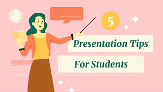 5 Presentation Tips for Students wTemplates [upl. by Anyala]