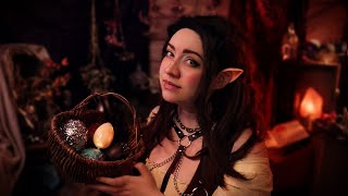 ASMR 🪺 Dragon Tamer Shop  Choose Your Own Egg Examining Cleaning Show and Tell etc [upl. by Mamoun]