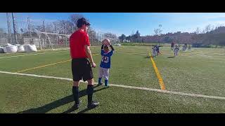 escuela de futbol de carabanchel vs san Cristóbal de los Ángeles 42 gana la escuela 1 parte [upl. by Dysart]