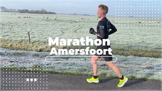 Trainings Marathon Amersfoort 31 januari 2021 [upl. by Rik253]