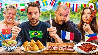 ON A FAIT UN TOUR DU MONDE de la street food avec BenjaminVerrecchia GwennAsq StudioDanielle [upl. by Trefor776]