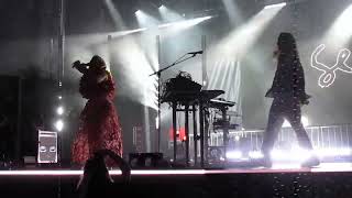 Sylvan Esso  Alarm  Live at Good Moon Fest 2024 [upl. by Ellerd855]