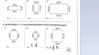 شرح و حل كتاب المعاصر unit 4 lesson 12 ماث رابعه ابتدائى ترم اول area and perimeter [upl. by Eniamsaj187]