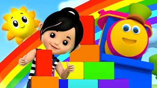 Rainbow Color Song for Children To Learn amp Kindergarten Video by Bob [upl. by Telford]