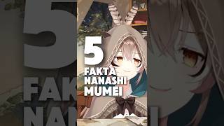 5 Fakta Menarik VTuber Nanashi Mumei [upl. by Winer]