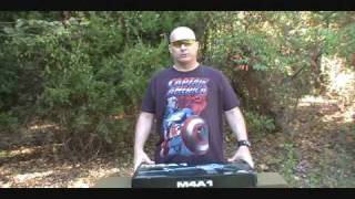 BOYI M3081B M4A1 AEG Airsoft gun Review [upl. by Arza993]