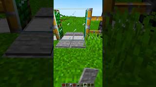 I made Sliding door 😎😎 in Minecraft minecraft games shorts [upl. by Naziaf896]