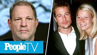 Brad Pitt Threatened Harvey Weinstein After He Allegedly Harassed Gwyneth Paltrow  PeopleTV [upl. by Aloek534]