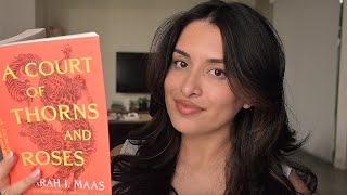 asmr reading you the first chapter of ACOTAR 📚 [upl. by Lindy]