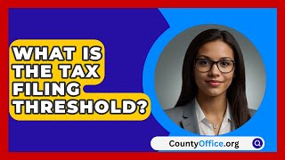 What Is the Tax Filing Threshold  CountyOfficeorg [upl. by Adnofal]