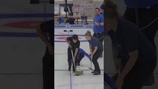 quotOh Whoaquot Verena Pflugler 🇦🇹🥌 curling [upl. by Bahr]